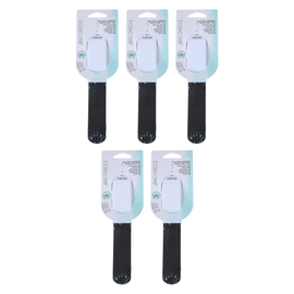 Basicare Silicone Carbide Pedicure File Bundle of 5 Callus Remover