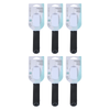 Basicare Silicone Carbide Pedicure File 6 Pack Bundle for Callus Removal