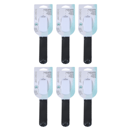 Basicare Silicone Carbide Pedicure File 6 Pack Bundle for Callus Removal