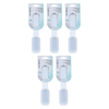 Basicare Pumice Stone Pedicure Brush White Bundle of 5