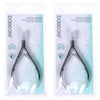 Basicare Cuticle Nipper 4.2 Inch Stainless Steel Manicure Tool Double Spring x2