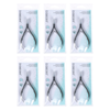 Basicare Cuticle Nipper 4.2 Inch Stainless Steel Manicure Tool Bundle of 6