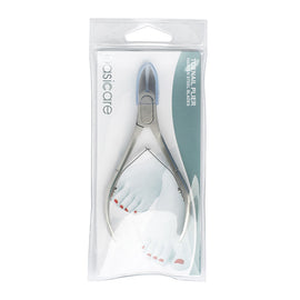 Basicare Toenail Plier 4.7 Inch Stainless Steel Pedicure Chiropody Tool