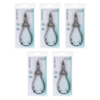 Basicare Toenail Pliers Stainless Steel 5 Pack Pedicure Chiropody Tool
