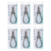 Basicare Toenail Pliers Stainless Steel 6 Pack Pedicure Chiropody Tool