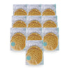Basicare Natural Cellulose Sponge 7.5cm Gentle Deep Cleansing Face and Body Pack of 10
