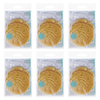 Basicare Natural Cellulose Sponge 7.5cm Bundle of 6 Gentle Face and Body
