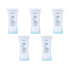 Basicare Bundle of 5 500 Piece Thin Non Woven Facial Pads