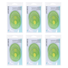 Basicare Hot Cold Mini Eye Gel Mask Cucumber Bundle of 6 for Puffy Eyes