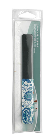 Basicare 3 Way Nail Buffer File Polish Buff Tool for Natural Glossy Nails