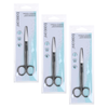 Basicare Stainless Steel Surgical Scissors Blunt and Sharp Pack of 3