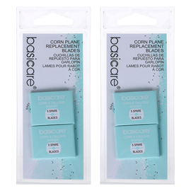 Basicare Cornplane Replacement Blades 2 x 10 Pack for Callus and Corn