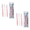 Basicare Eyebrow Razor Precision Grooming 3 Pack for Smooth Brow Shaping x 2