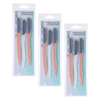 Basicare Eyebrow Razor 3 Pack Precision Grooming Bundle
