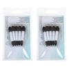 Basicare Eyeshadow Applicator 10 Pack with Single and Double End Tips x 2