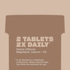 Swisse Ultiboost Magnesium, Calcium + D3 180 Tablets
