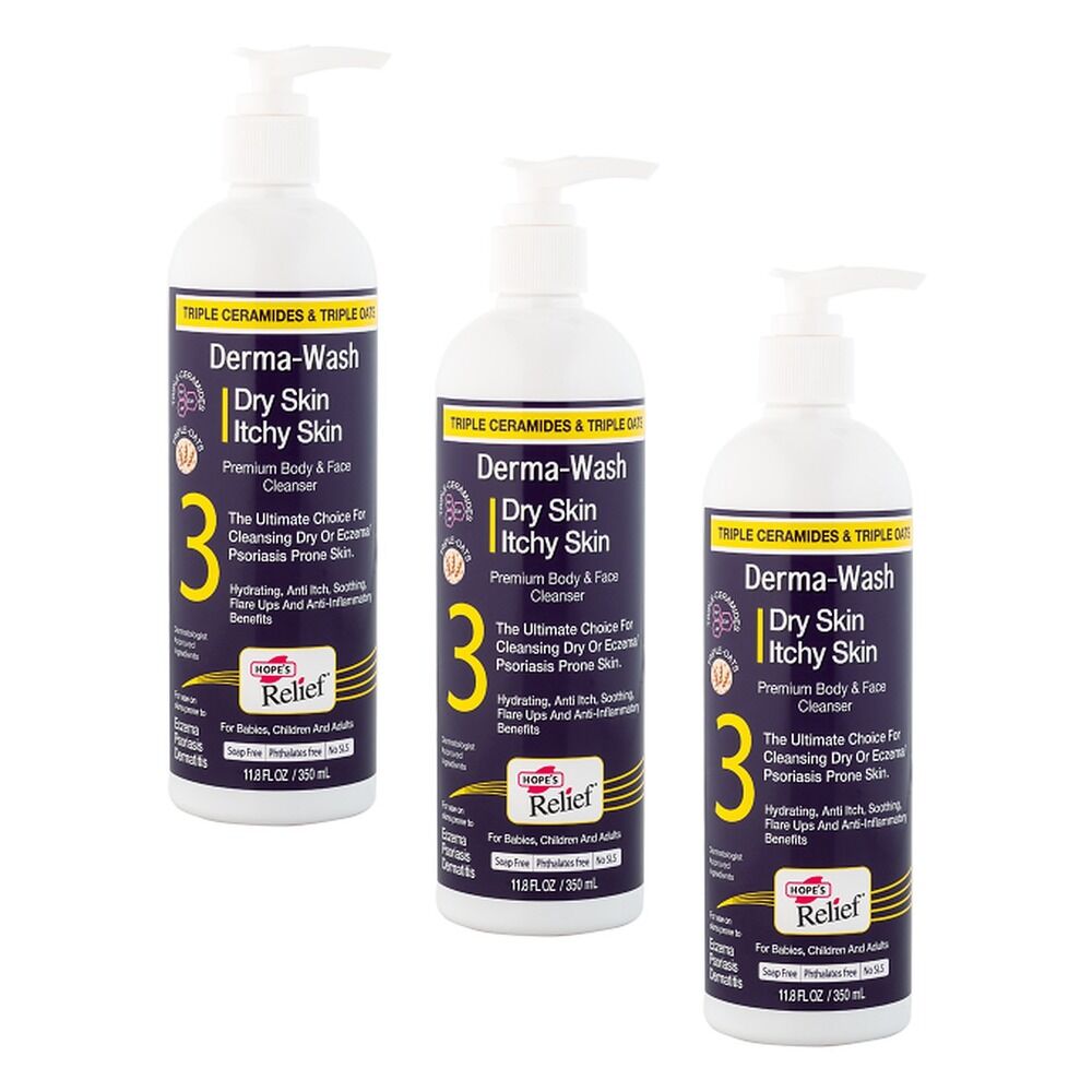 Hope's Relief Derma Wash 350mL Pack of 3
