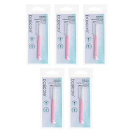 Basicare Earwax Remover Tool Bundle 5 Pack with Ear Pick Cleaner and Cover