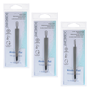 Basicare Bundle of 3 2 in 1 Blackhead Remover and Slant Tip Tweezers