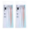 Basicare Eyebrow Razor with Groomer 2 Pack Stainless Steel Precision Shaper