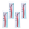 Basicare Eyebrow Razor Stainless Steel Blade Bundle of 4