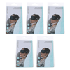Basicare Travel Sleep Kit 5 Pack Eye Mask and Foam Ear Plugs with Case