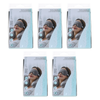 Basicare Travel Sleeping Kit Bundle of 5 Neck Pillow Eye Mask Ear Plugs