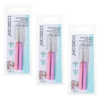 Basicare 3 Pack Duo Earwax Remover Tool Spiral and Scoop Tip with Brush