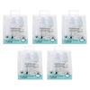 Safe Home Care Refillable Travel Bottles Set Bundle of 5 with Pumps and Labels