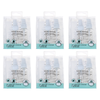 Safe Home Care Travel Bottles Bundle of 6 Refillable Set with Pumps Labels