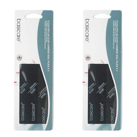 Basicare Flexi Pro Silicon Carbide Nail File 3pcs Coarse Medium Superfine x 2