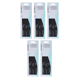Basicare Flexi Pro Silicon Carbide Nail File 3pc Pack Bundle of 5
