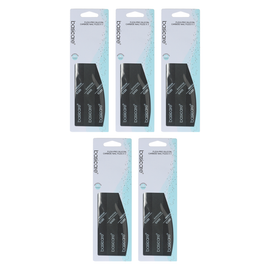 Basicare Flexi Pro Silicon Carbide Nail File Black 3pcs Bundle of 5