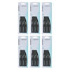 Basicare Flexi Pro Silicon Carbide Nail File Black 3pcs Bundle of 6