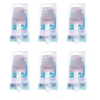 Basicare Flexi Reusable Travel Bottles 3 Pack Bundle of 6 30ml 50ml 80ml