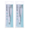 Basicare Multi Functional Cuticle Trimmer 3 in 1 Pusher File 2 Pack