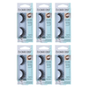Basicare 3D Blooming Eyelashes 1921 Reusable Lightweight With Glue 6 Pack