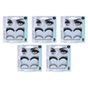 Basicare Day and Night Styling Eyelashes 2 Pairs Reusable with Glue Bundle of 5