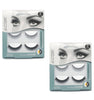 Basicare Day and Night Reusable Eyelashes 2 Pairs with Lash Glue x2