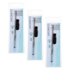 Basicare Bundle of 3 Rust Resistant Spiral Ear Wax Cleaners Safe Reusable