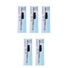 Basicare Spiral Ear Wax Cleaner 5 Pack Rust Resistant Safe Ear Care Tool