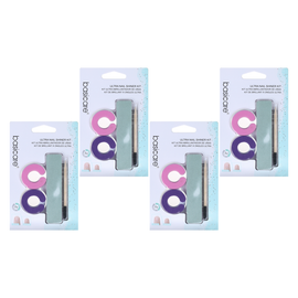 Basicare Ultra Nail Shiner Polish and Buff Kit 4 Pack