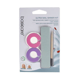 Basicare Ultra Nail Shiner Polish and Buff Kit for Natural Healthy Shine