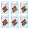 Basicare 4 In 1 Nail Buffer Block 6 Pack Bundle for Manicure