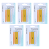 Basicare 7 Way Nail Buffer Bundle of 5 Travel Shape Refine Polish