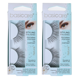 Basicare Reusable Styling Eyelashes With Glue And Applicator 1954 x 2
