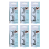 Basicare Reusable Styling Eyelashes With Glue And Applicator Bundle of 6