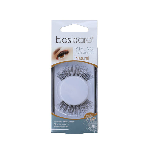 Basicare Reusable Styling Eyelashes With Glue And Applicator 1954