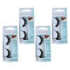 Basicare Reusable Styling Eyelashes With Glue And Applicator Bundle of 4