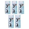 Basicare Reusable Styling Eyelashes With Glue And Applicator Bundle of 5